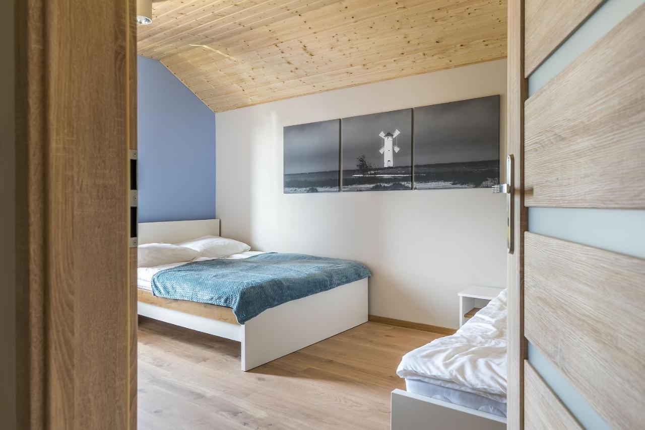 Domki Zlote Piaski Kryty Basen Sauna Jacuzzi ยาสต์เชอเบีย กูรา ภายนอก รูปภาพ
