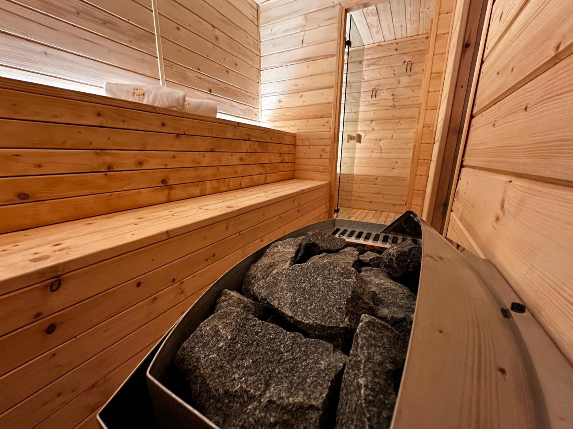 Domki Zlote Piaski Kryty Basen Sauna Jacuzzi ยาสต์เชอเบีย กูรา ภายนอก รูปภาพ