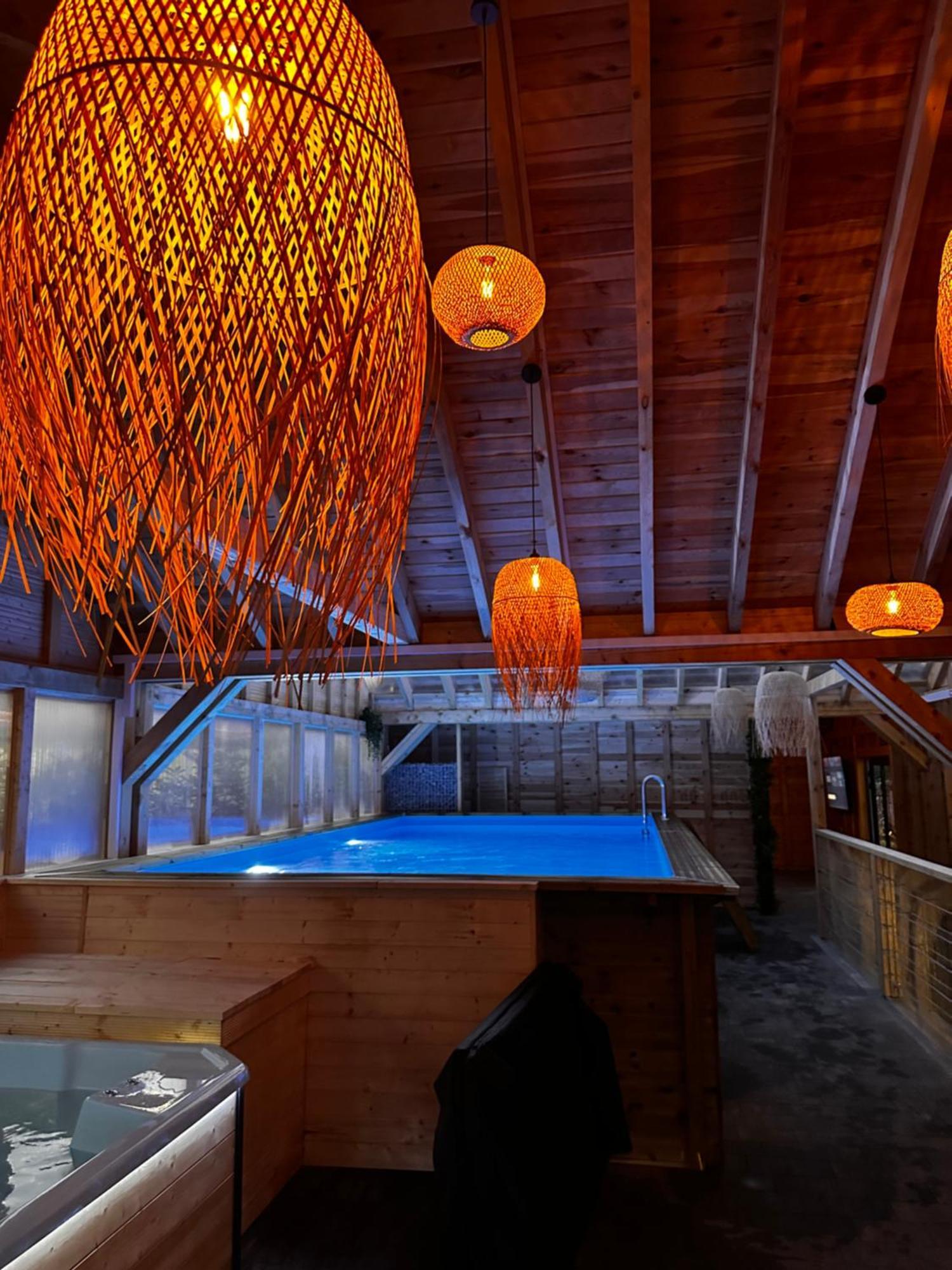 Domki Zlote Piaski Kryty Basen Sauna Jacuzzi ยาสต์เชอเบีย กูรา ภายนอก รูปภาพ